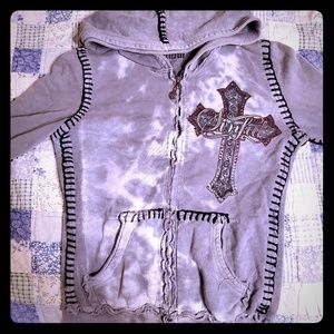 Womens full zip hoodie